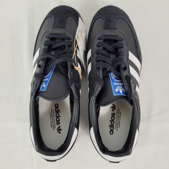 Adidas Originals Samba OG J Black/Flat White/Gums - IE3676 Size 5 New In Box - Picture 5 of 10